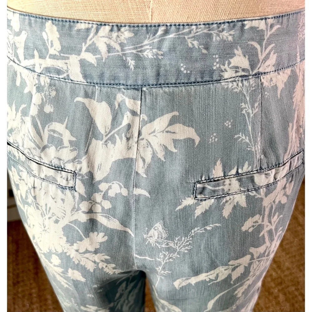 Anthropologie Paige Floral Pants 4 - Picture 3 of 12